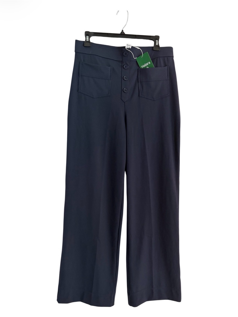 NWT Halara DayStretch High Waisted Pockets Straight Leg Pants Size Large Long